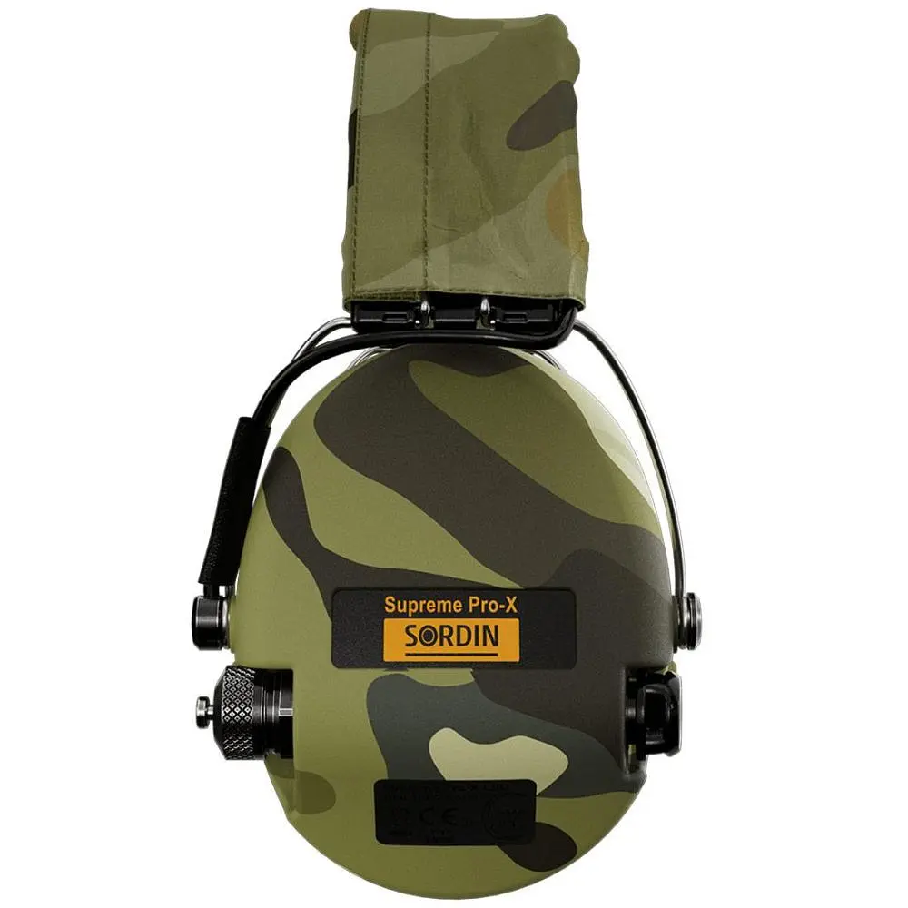 Активні навушники для стрільби Sordin Supreme Pro-X LED Multicam з LED-ліхтариком (75302-X-08-S) - фото 5