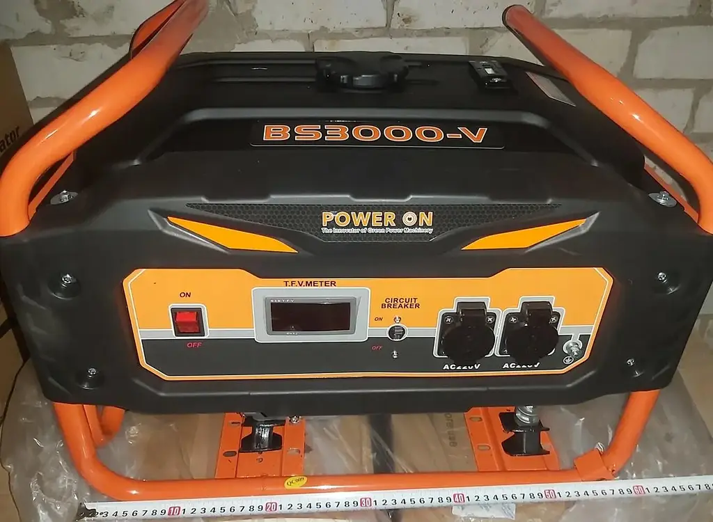 Бензиновий однофазний генератор Power On BS3000-V - фото 4