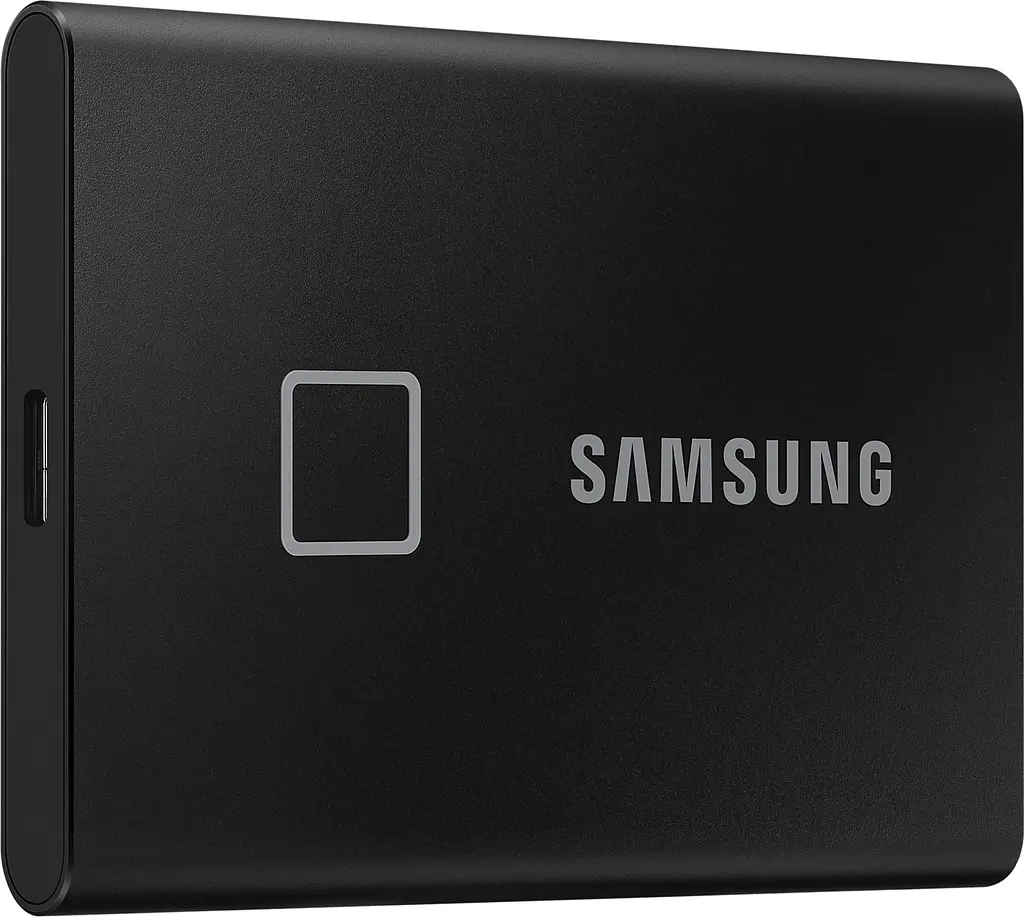 Зовнішній SSD накопичувач Samsung T7 Touch 1 TB Black [MU-PC1T0K/WW] [84790] - фото 2