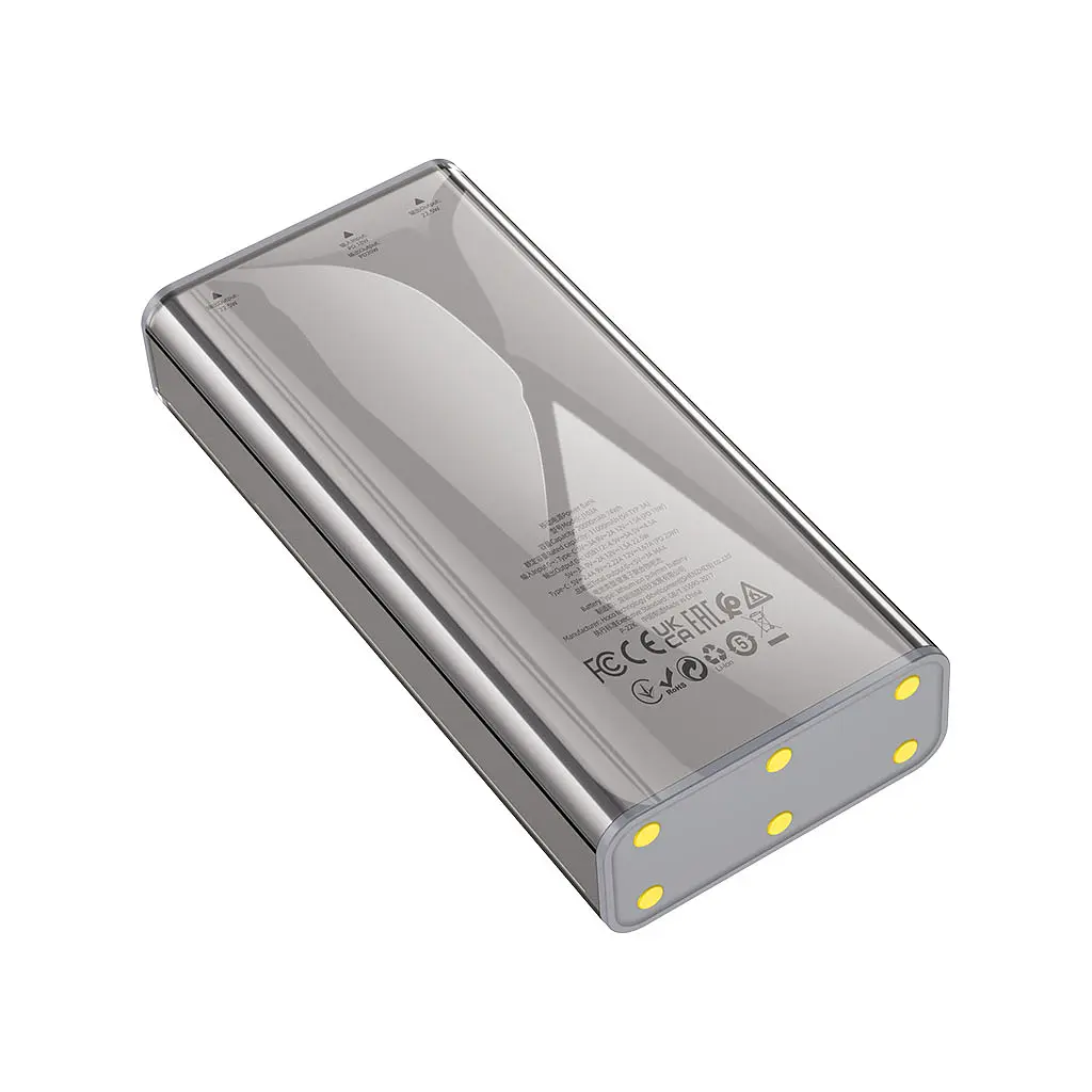 Батарея універсальна HOCO 20000mAh, 22.5W, Black (J103A / 45366) - фото 5