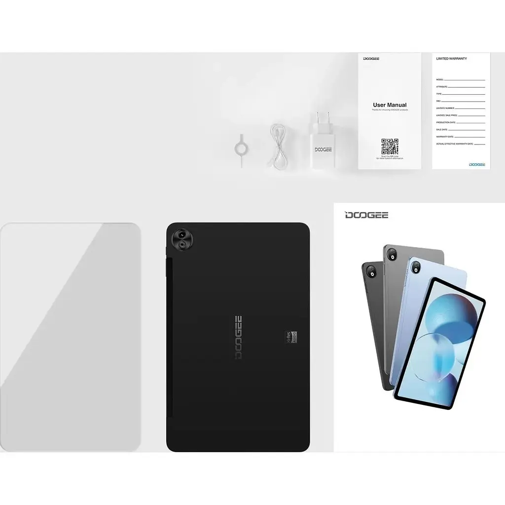 Планшет Doogee T40 Pro 8/512GB LTE Midnight Black Global EU [119198] - фото 5