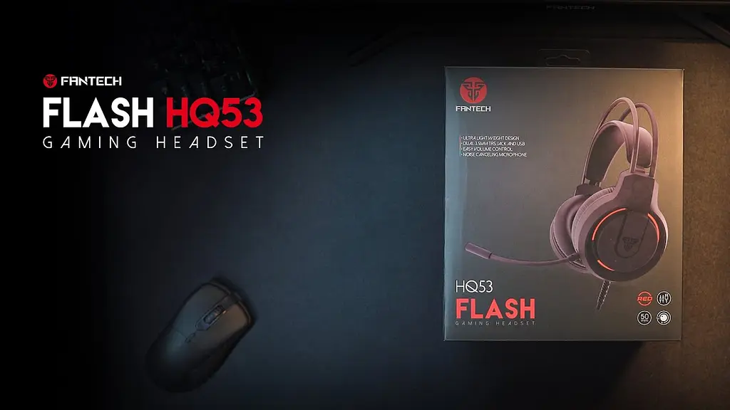 Игровые Наушники Fantech HQ53 Flash Чёрный - фото 4