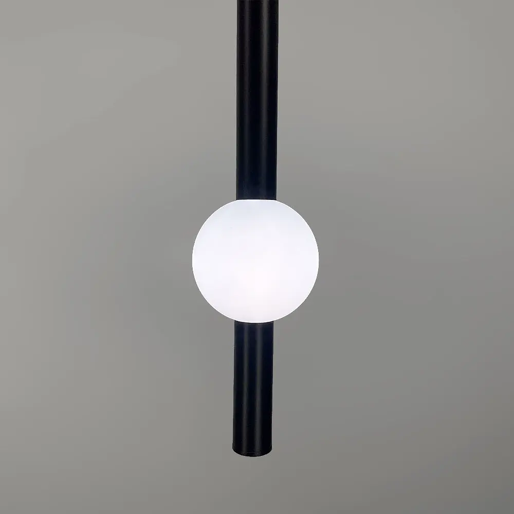 Led светильник черный в вертикальной форме 90 см на 3 режима | Line F | Арт. YG517 wB/900 VL BK - фото 6