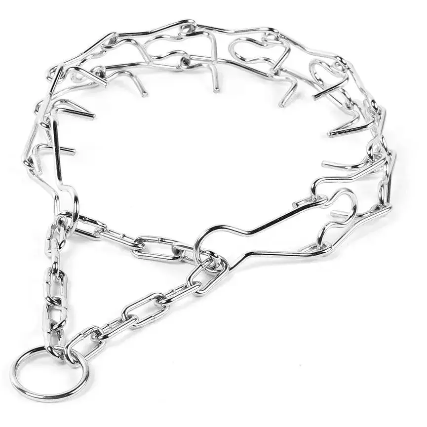 Суворий нашийник для собак Collar №2, дротяний, середній, 50x3 см - фото 2