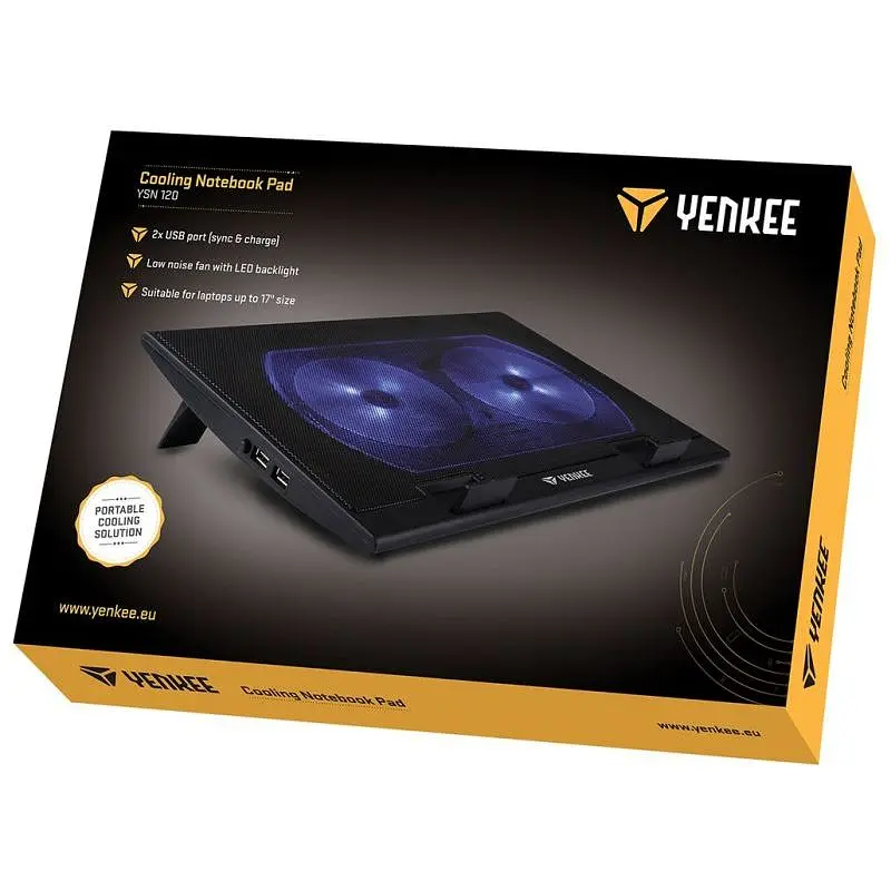 Підставка YENKEE Cooling Notebook Pad YSN 120 - фото 3