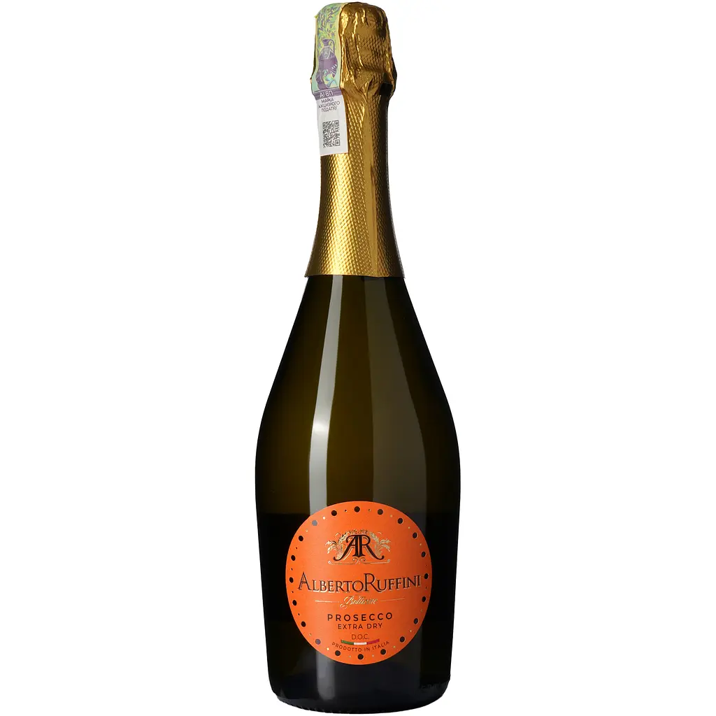 Вино ігристе Alberto Ruffini Prosecco Extra Dry біле сухе 0.75 л 11%