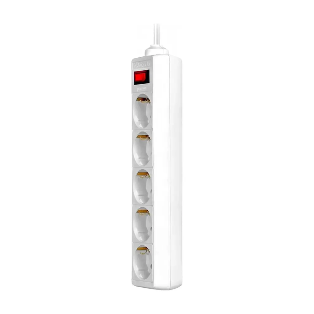 Мережевий фільтр живлення Defender ES 3m 5 роз. white (99482) - фото 3