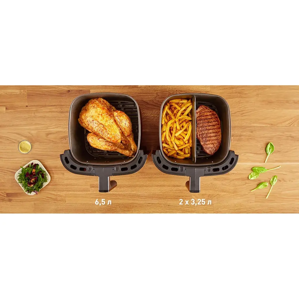Мультипіч Tefal EasyFry&Grill XXL 1830 Вт чорно-сіра (EY801D15) - фото 24