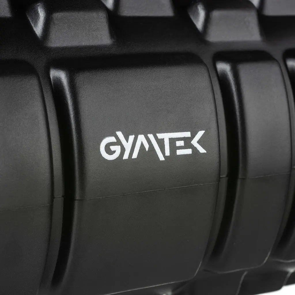 Масажний ролик Gymtek для йоги та фітнесу EVA 33*14см чорний - фото 6