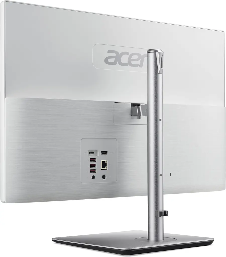 Комп'ютер персональний моноблок Acer Aspire C24-195ES 23.8" FHD Intel U7-155U 32GB F1TB UMA WiFi кл+м 3р без ОС сірий - фото 8