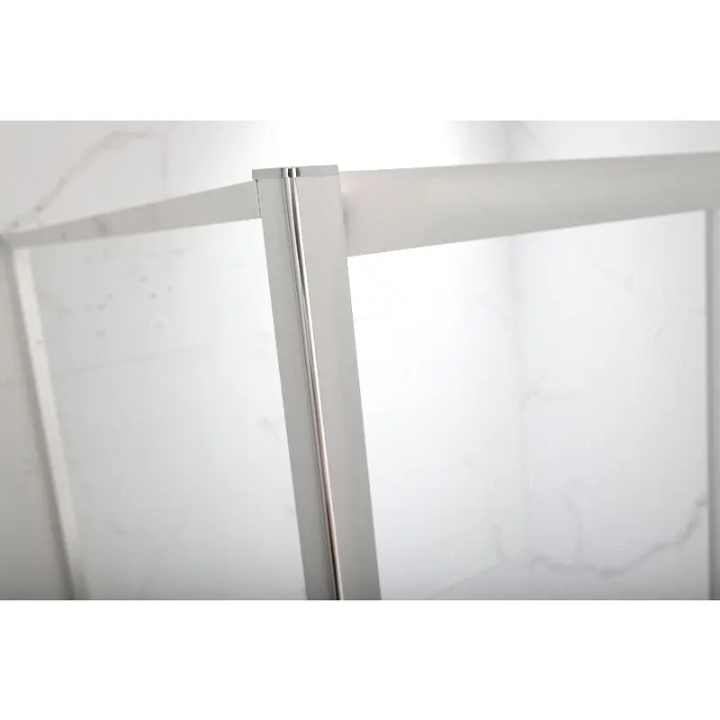Душова кабіна з низьким піддоном Mixxus Hard SCT01-120x80x198-Tr Chrome New прозоре скло 5мм MI8428, Хром, прозорий, хром - фото 5