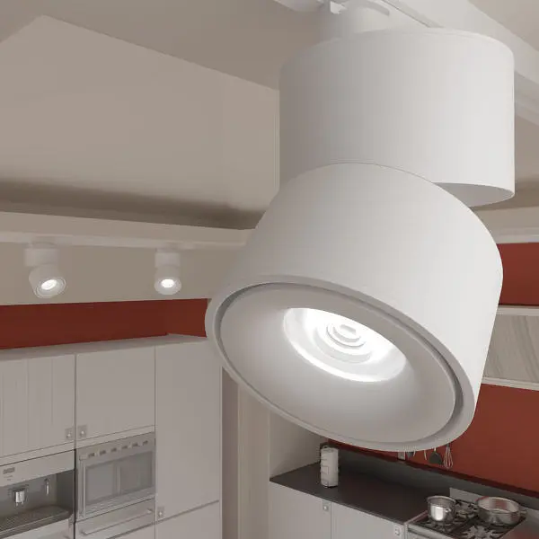 Светильник трековый поворотный LED KW-229/12W NW WH Brille 33-056 - фото 5