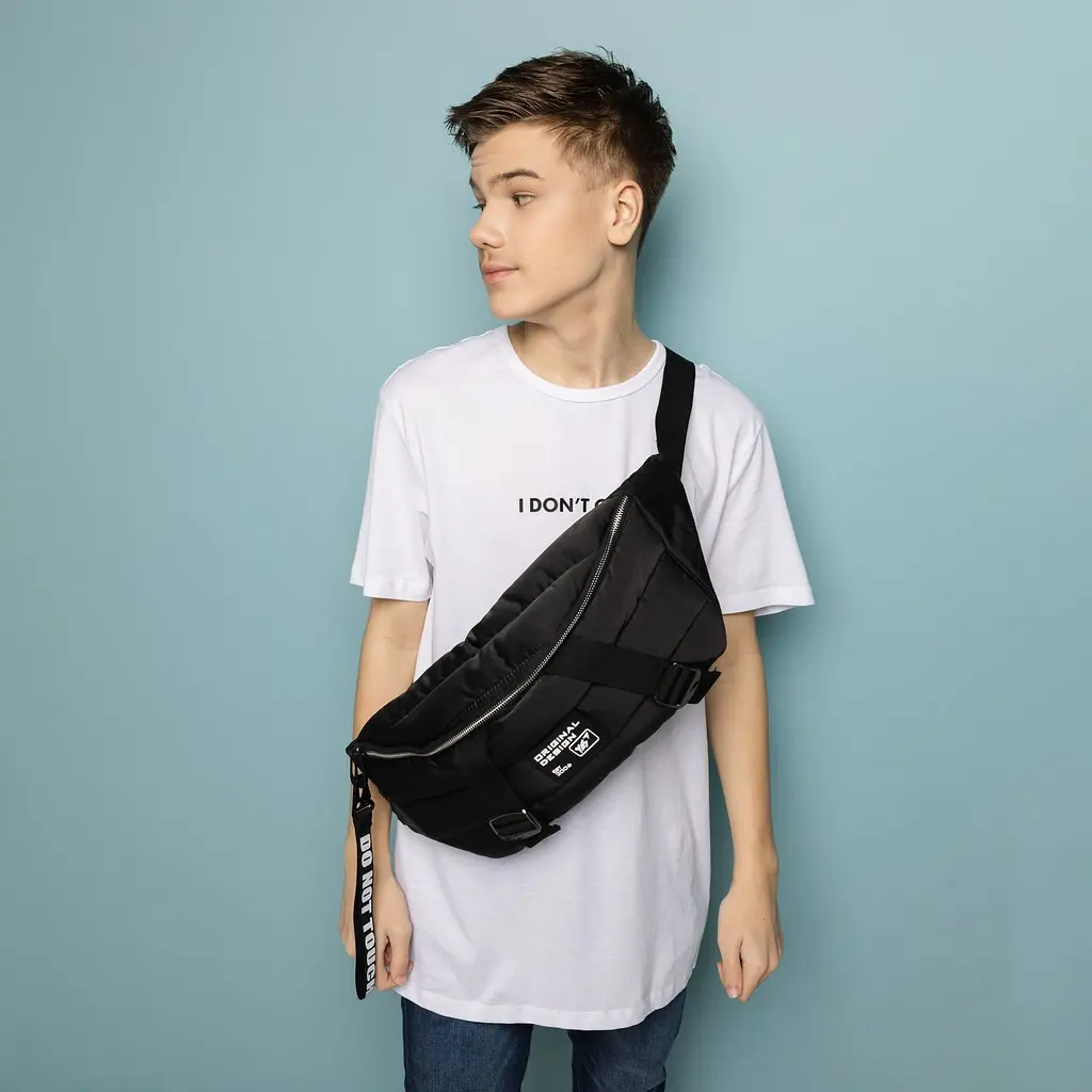 Сумка на пояс Yes SP-30 Yes DSGN Black чорна 53 x 21 x 12 см (559525) - фото 2