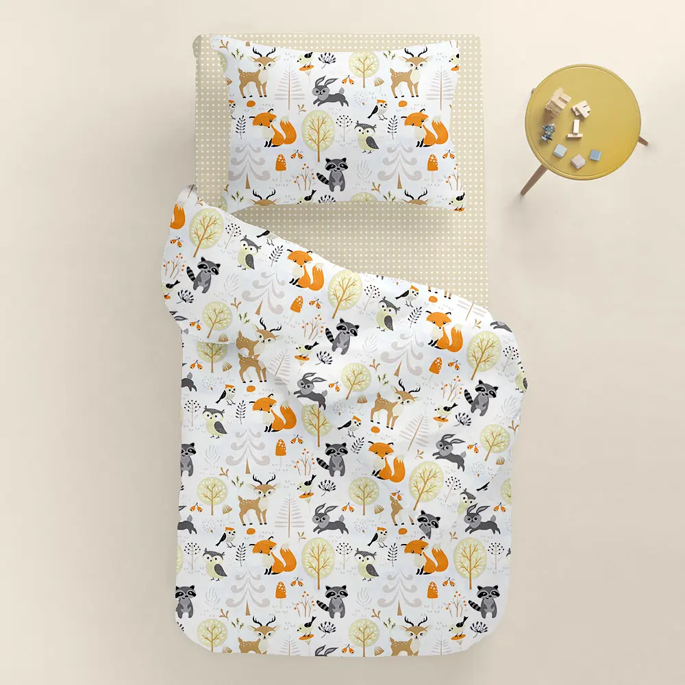 Дитяча постільна білизна в ліжечко ANIMALS CS19 COSAS (4822052238318) - фото 2