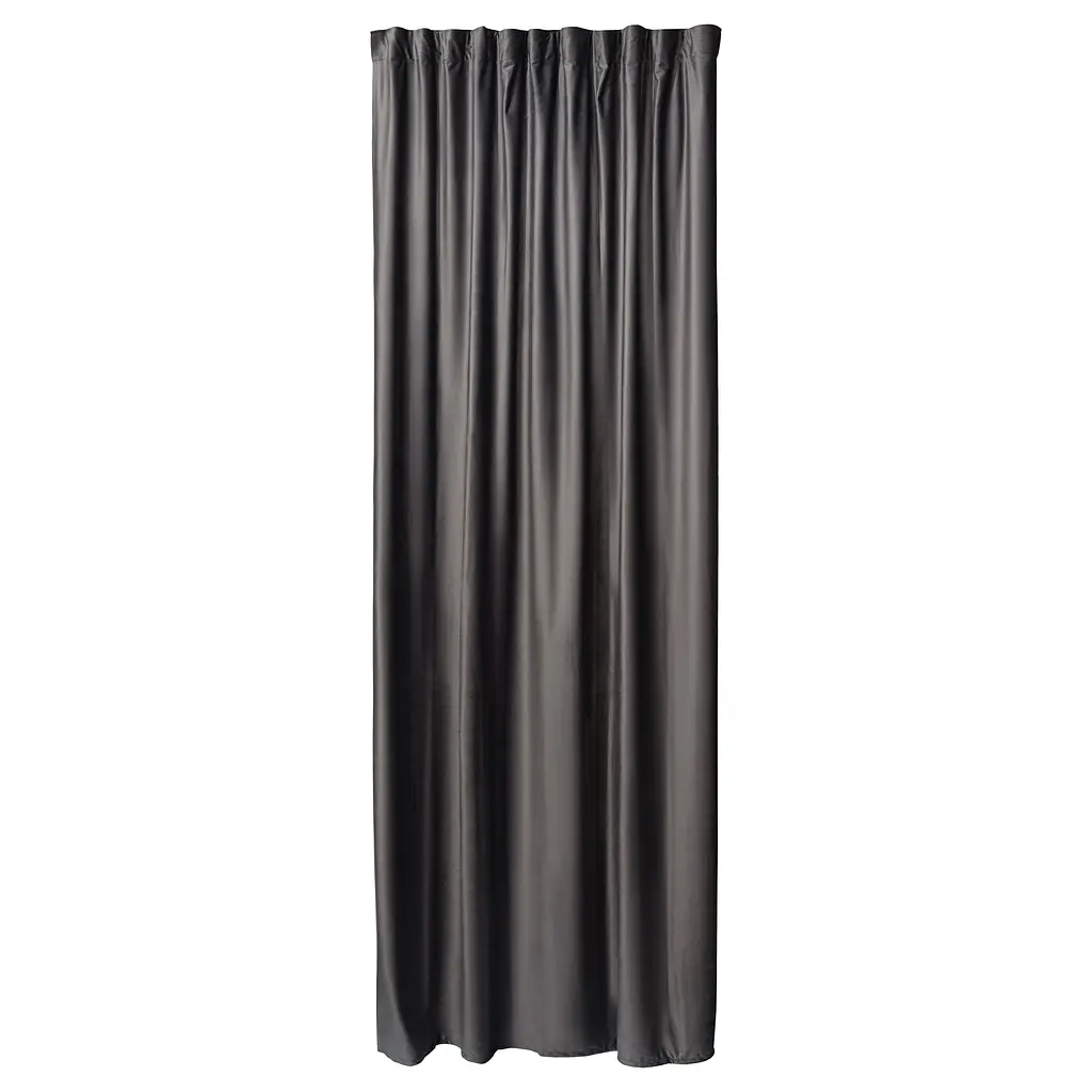 Штора Ardesto 150х270см, велюр, 100% поліестер, сірий (ART1030GR)