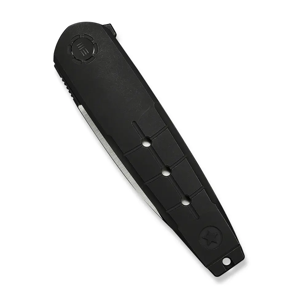 Ніж складаний туристичний Weknife Hull (9.9 см) Bohler M390 / Titanium чорний - фото 4