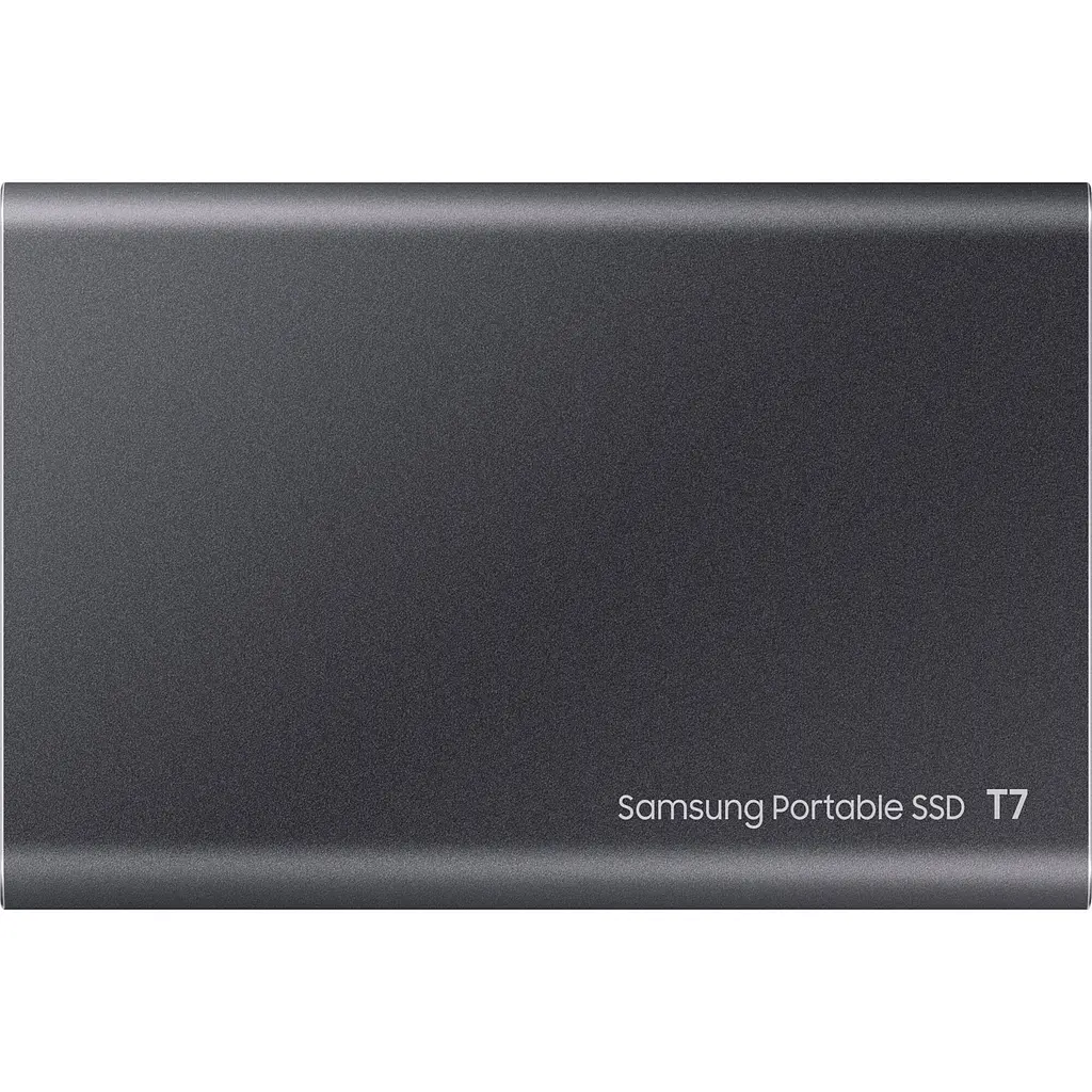 Зовнішній SSD накопичувач Samsung T7 4TB Titan Gray (MU-PC4T0T/WW) [109766] - фото 2