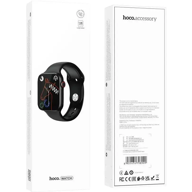 Смарт-годинник Hoco GA09 Bluetooth Call (23475-01_892) - фото 4