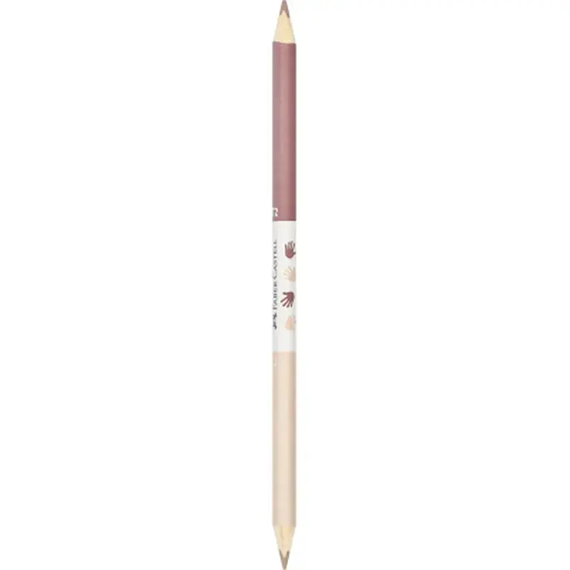 Олівці кольорові Faber-Castell Children of the World 24 кольору тригранні + 3 двосторонніх круглих, (511515) (32332) - фото 4
