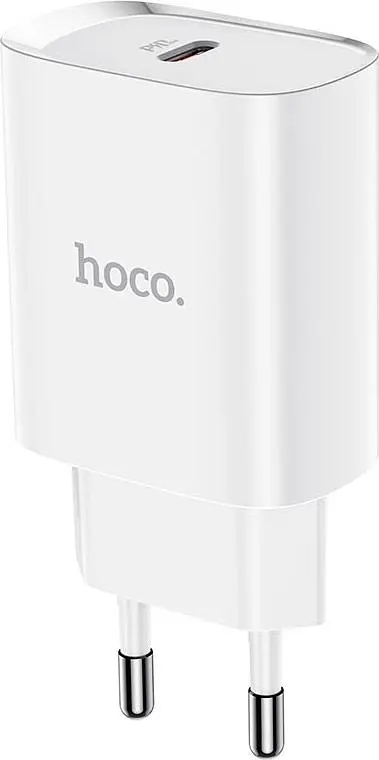 Мережевий зарядний пристрій Hoco N14 PD 20w White (745026) [81006] - фото 2