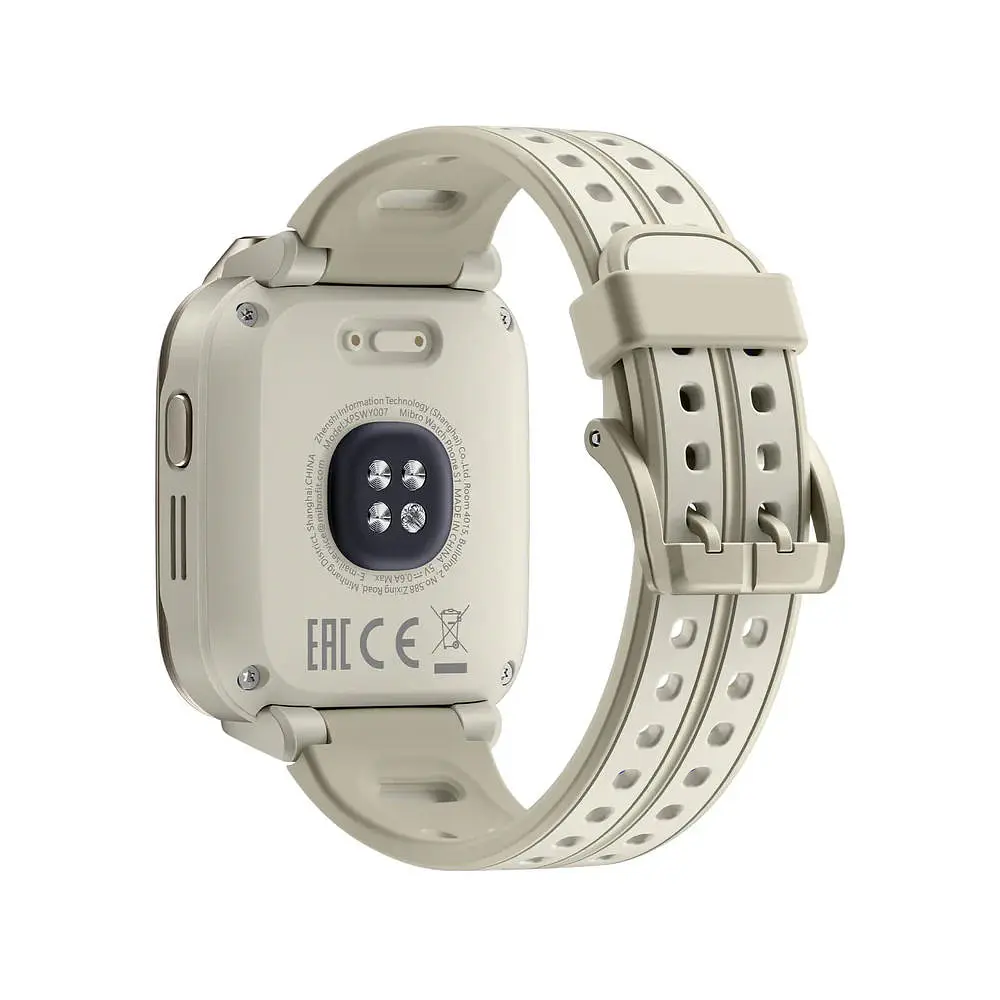 Дитячий годинник-телефон Mibro S1, 1.68", 360x390, GPS, 8MP+5MP, 900мА·рік, 2АТM, пісочно-золотий - фото 10