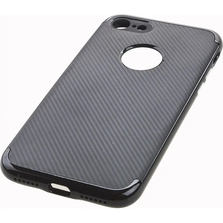 Чохол-накладка Duzhi 2 in1 Hybrid Combo Mobile Phone Case iPhone 7 Black - фото 4