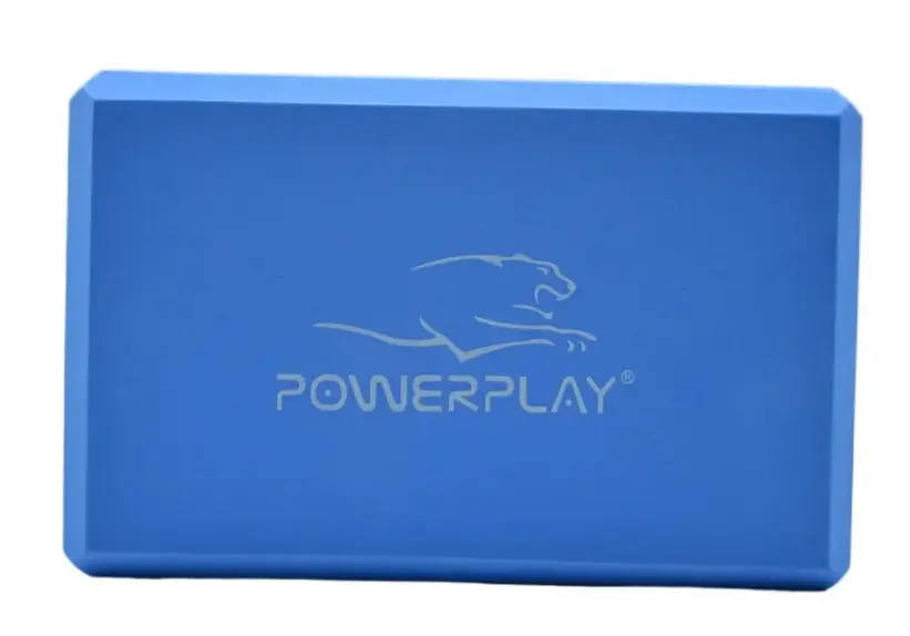 Блоки для йоги PowerPlay 4006 Yoga Brick EVA 2 шт Сині (PP_4006_Blue_2in) - фото 5