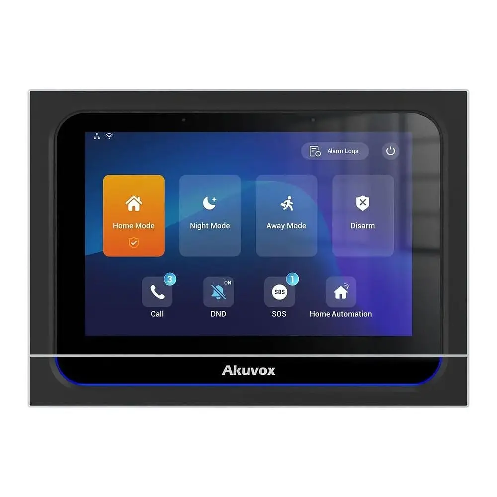 Відеодомофон 7” WiFi Akuvox X933H SIP Black Android з Zigbee 3.0 та Bluetooth (87-00052)