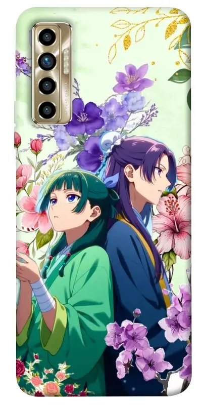 TPU чохол Demsky Whispering bloom для TECNO Camon 17P