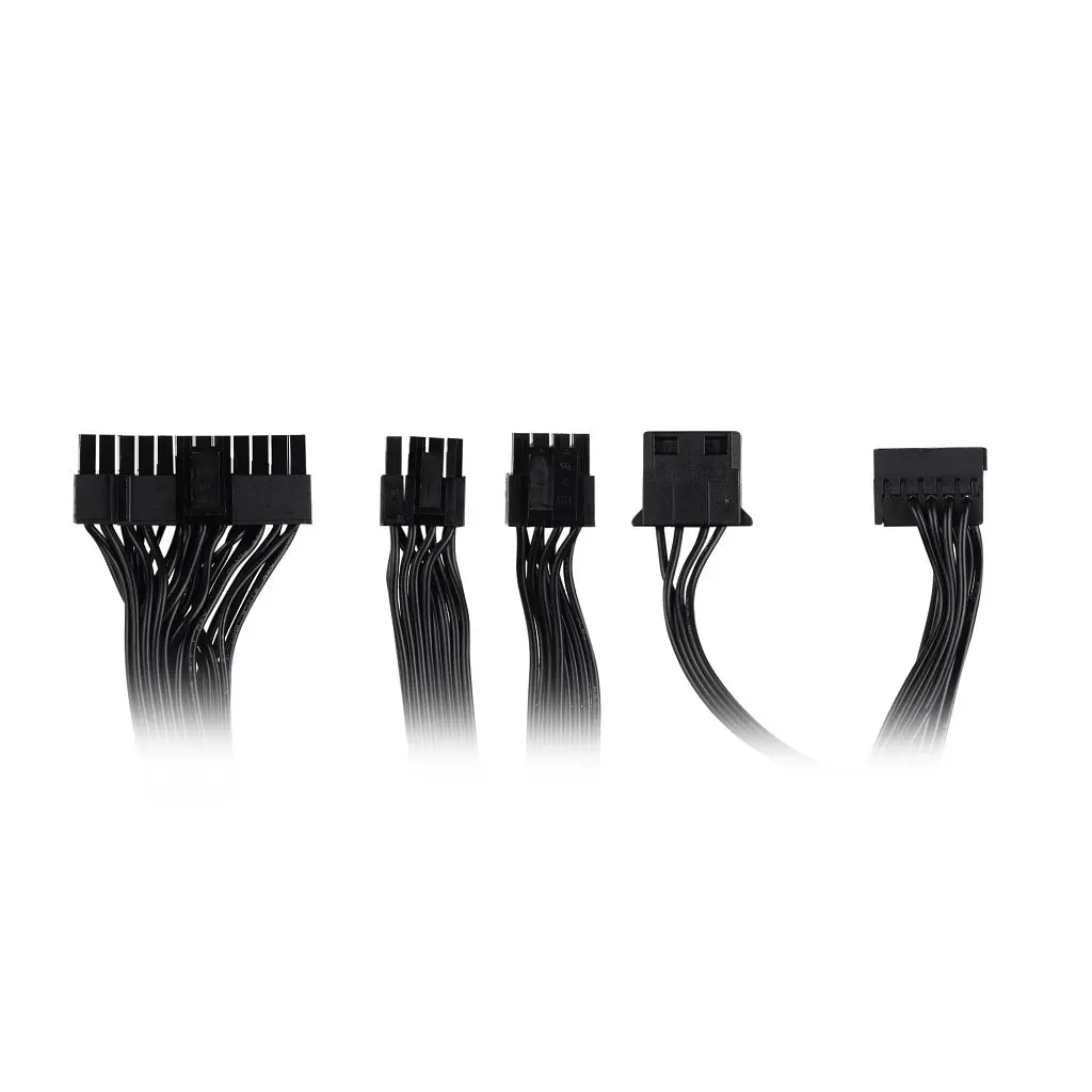 Блок питания 2E MASTER POWER (750W), >80, 80+ White, 120mm, 1xMB 24pin(20+4), 1xCPU 8pin(4+4), 3xMolex, 5xSATA, (2E-MP750-120APFC) - фото 7