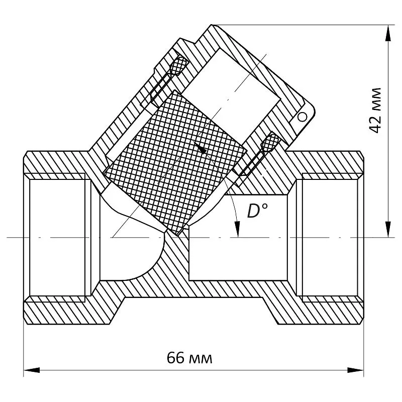 Фільтр грубої очистки 3/4 "Koer Kr.F01 KR0106 - фото 2