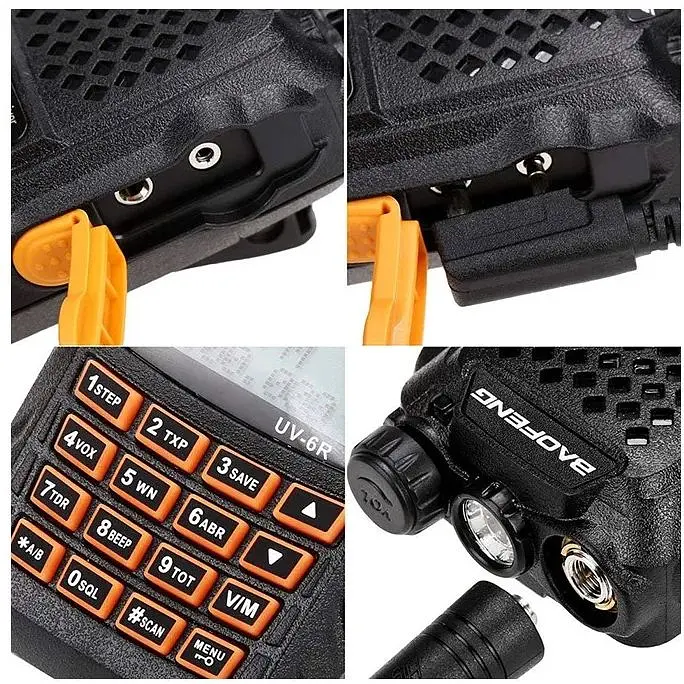 Рация Baofeng UV-6R Black [76621] - фото 7