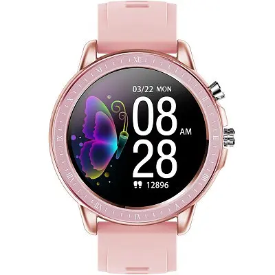 Смарт-часы Gelius Pro GP-SW005 NEW GENERATION Pink/Gold - фото 4