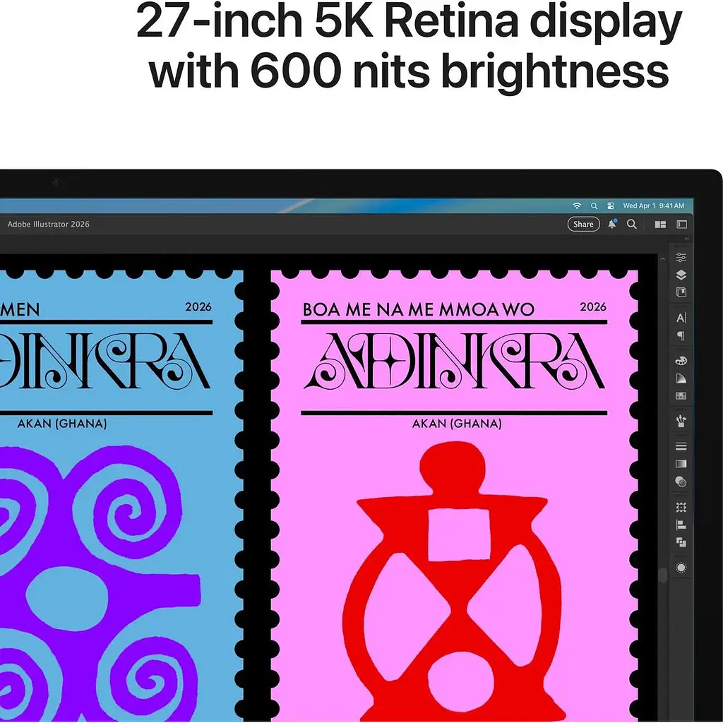 Монітор Apple Studio Display 2026 Nano-texture glass VESA mount adapter (MFF24) - фото 3