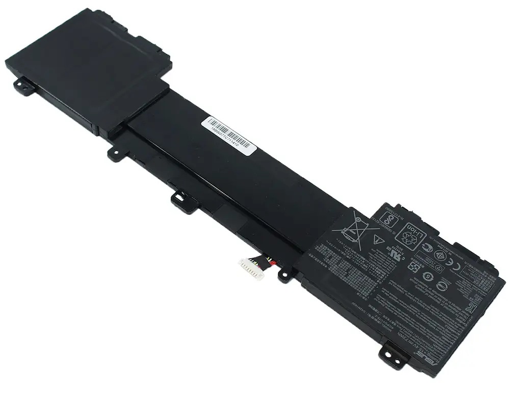 Акумулятор для ноутбука Asus ZenBook UX550VE C42N1630, 4790 mAh (73Wh), 4cell, 15.4V, Li-Pol, чорний - фото 3