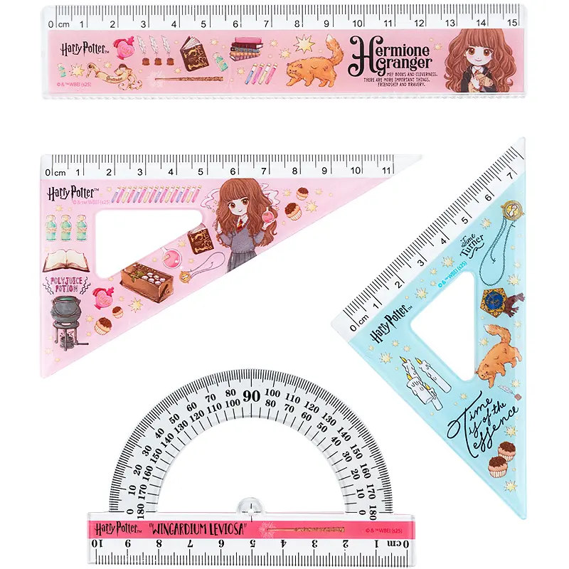 Набор Kite Harry Potter линейка 15 см, 2 угольника, транспортир (HP25-282) - фото 2
