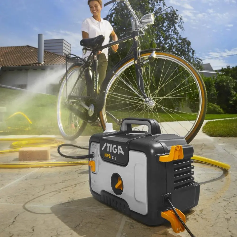 Stiga Мінімійка високого тиску STIGA HPS110 1400Вт 110бар 390л/рік шланг 5м 5.5кг - фото 10