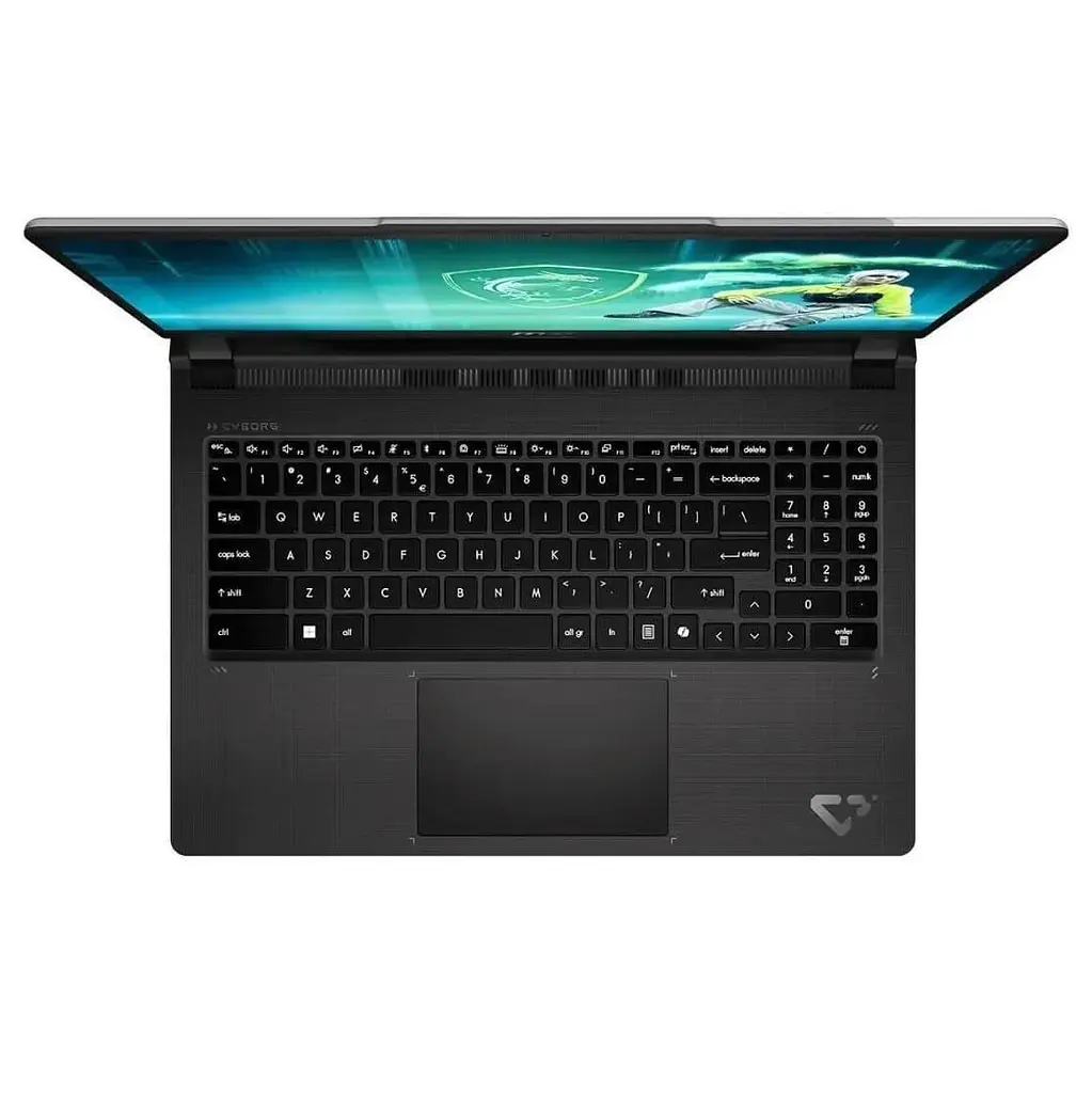 Ноутбук MSI Cyborg 15 Max C2WE-243XUA (15.6 F 144 Hz, Intel Core 7 240H, 16 GB, 512 SSD, RTX 5050 8 GB, DOS) Platinum Gray (9S7-15T111-243) - фото 3