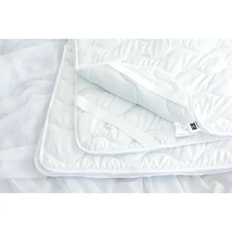 Наматрацник MirSon Eco Light №1712 EcoSilk Air-Soft звичайний на резинці по кутах White 180x200 см (2200002888349) - фото 6