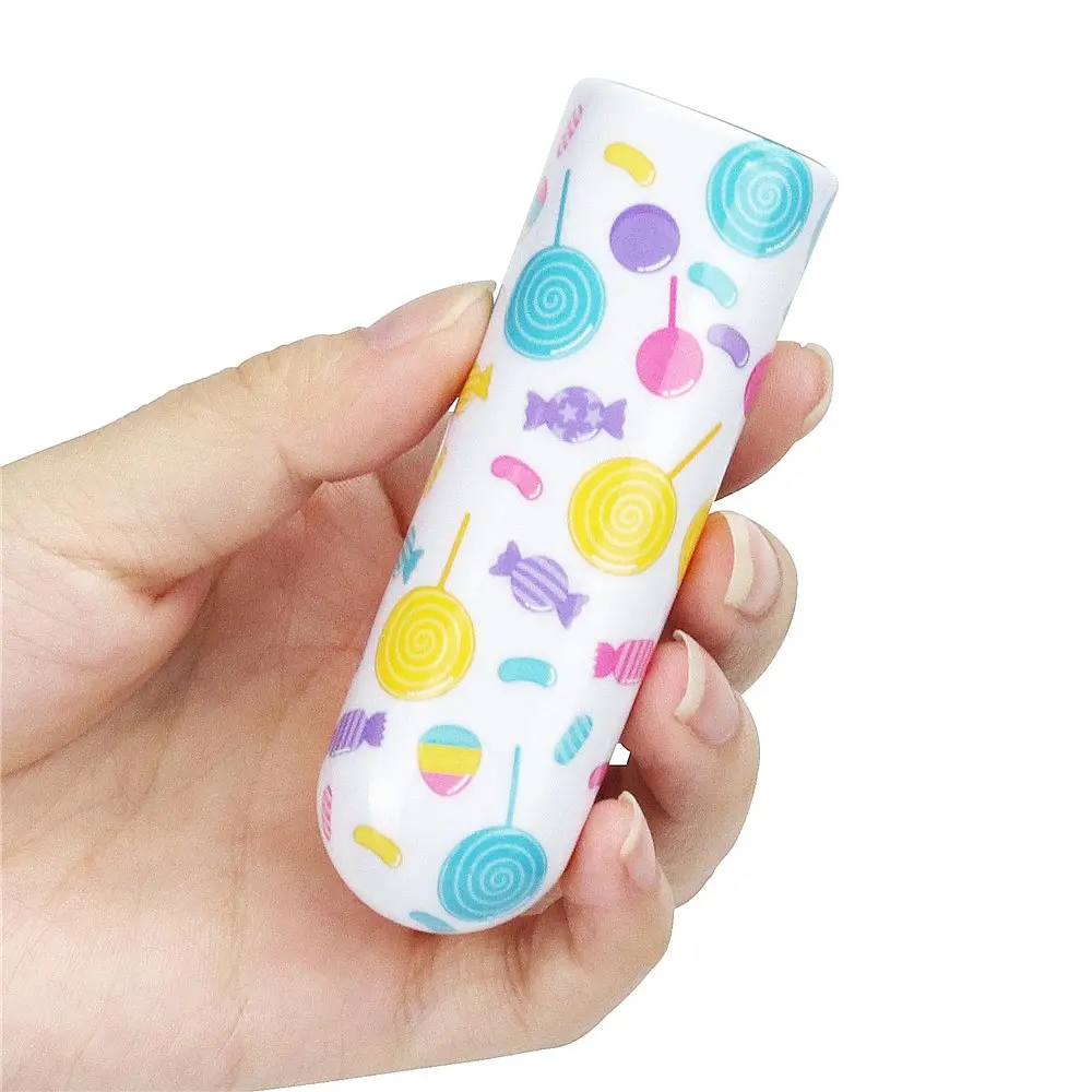 Вібратор для клітора Lovetoy Lollipop Massager 8.5 см мульти - фото 4