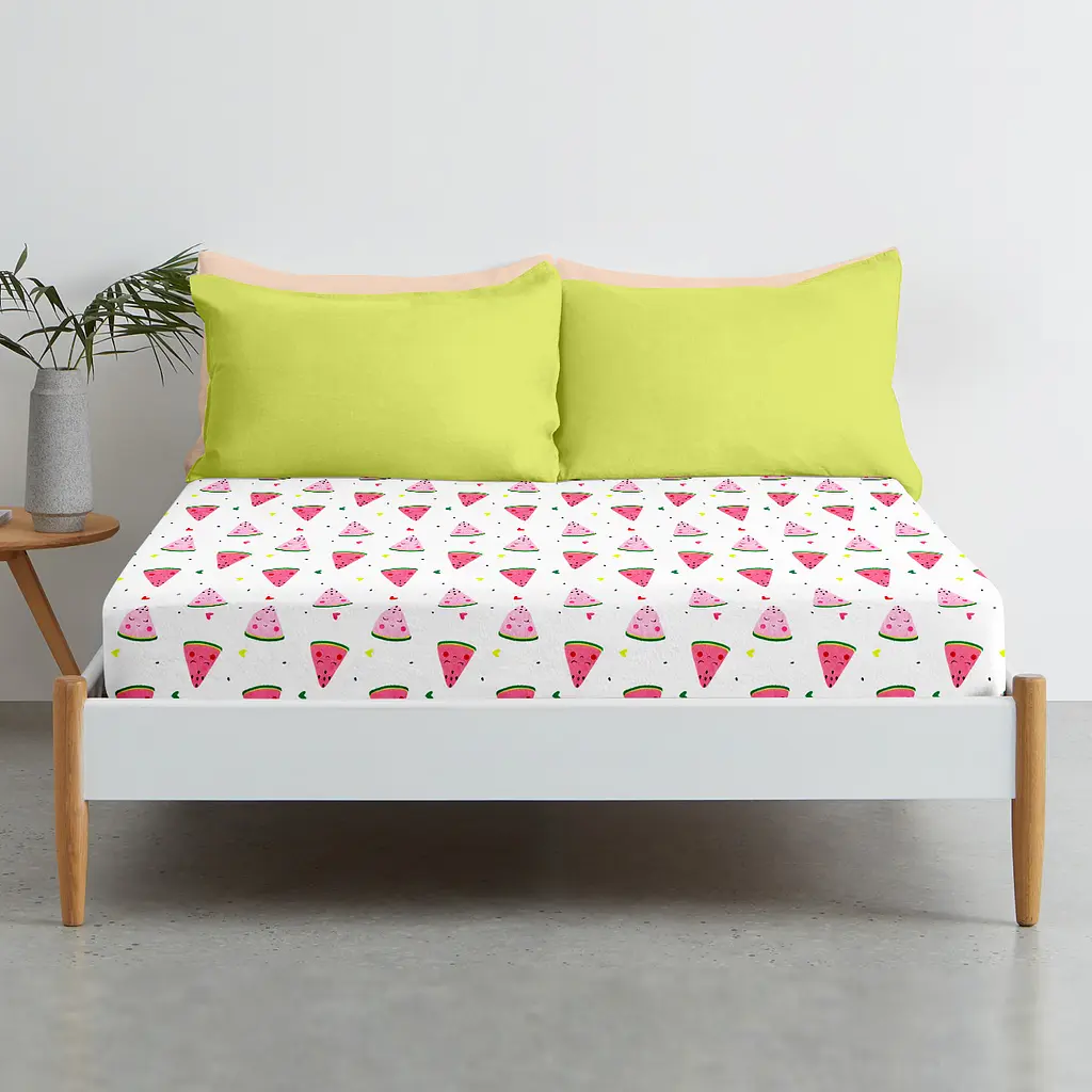 Простирадло на резинці 200x200 HAPPY WATERMELON COSAS (4822052412961) - фото 3