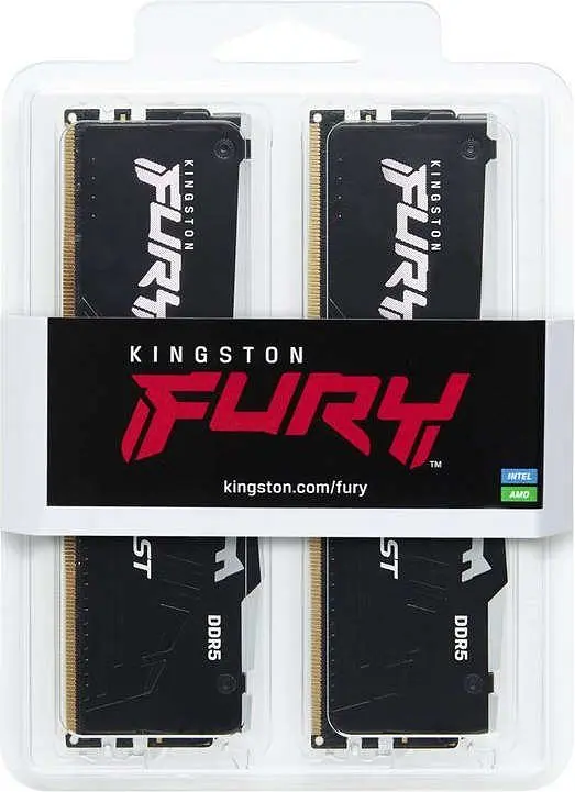 Пам'ять для настільних комп'ютерів Kingston FURY 64 GB (2x32GB) DDR5 6000 MHz Beast RGB EXPO (KF560C36BBEAK2-64) - фото 3