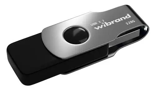 Флеш-накопичувач USB 128Gb Lizard, Black, USB 3.2 Gen 1 (WI3.2/LI128P9B) Wibrand teh0029079 - фото 2