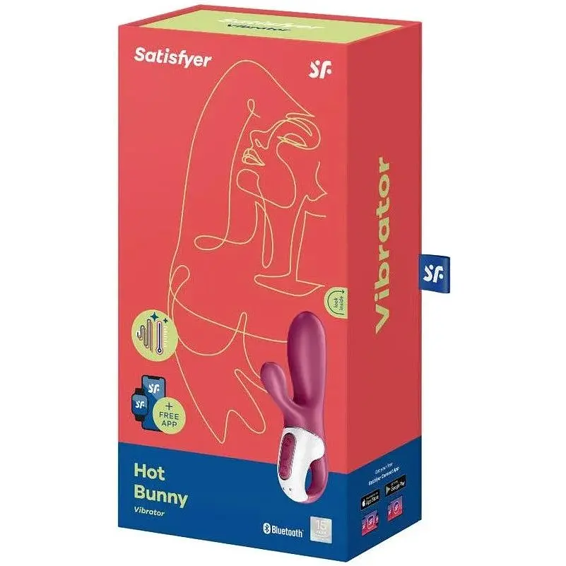 Смарт вибратор кролик с подогревом Satisfyer Hot Bunny - фото 4