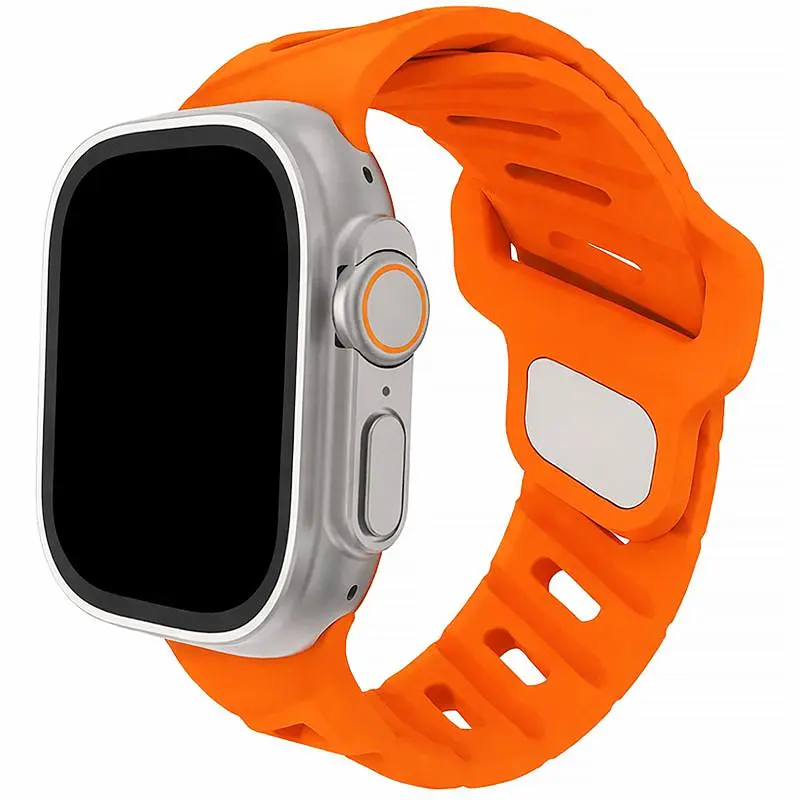 Ремешок Epik Urban для Apple Watch 42 (сер. 1-3)/44/45/46/49 мм, оранжевый - фото 6