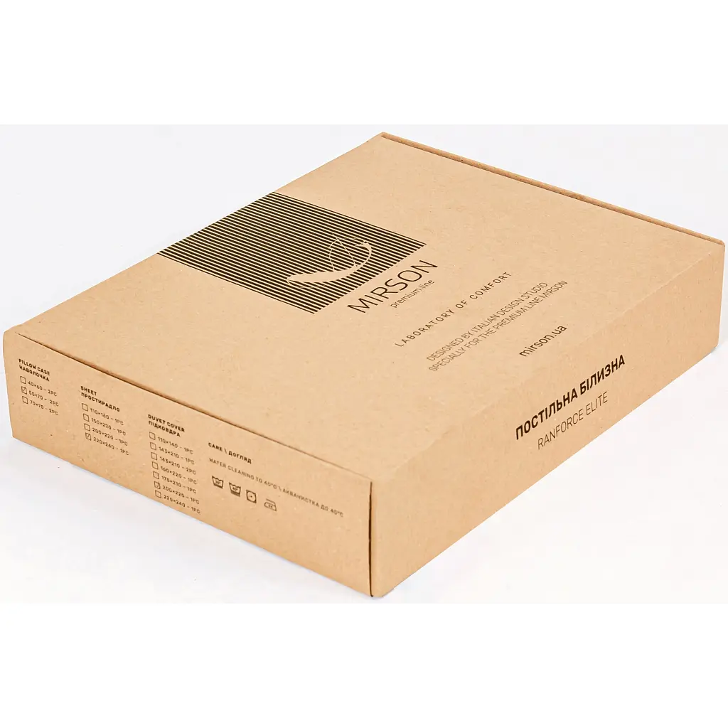 Постільна білизна MirSon Бязь Ranforce Elite 17-0516 Noble deers pink Сімейний (2200004682099) - фото 9