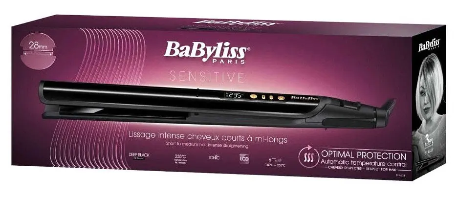 Выпрямитель для волос BaByliss Sensitive ST452E с терморегулятором 49 Вт - фото 5