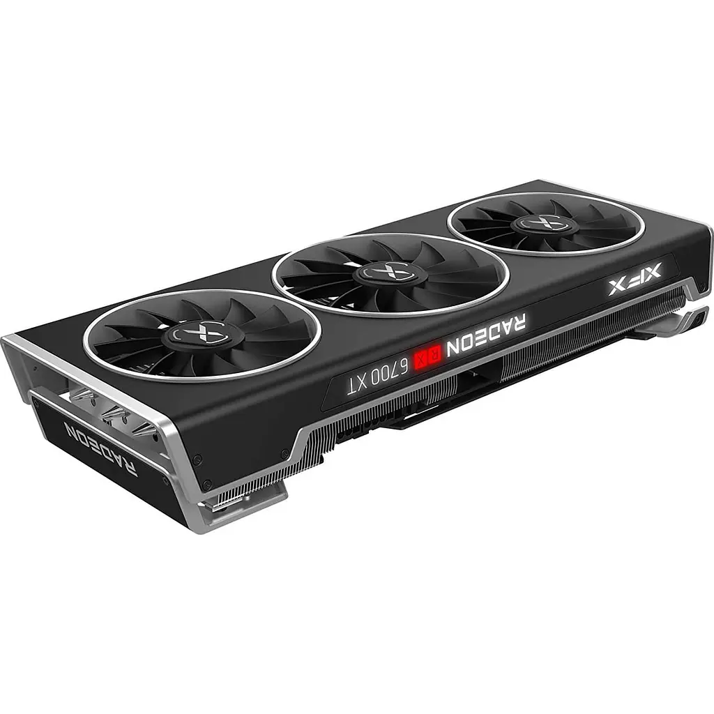 Відеокарта XFX AMD Radeon RX 6700 XT 12GB MERC319 BLACK (RX-67XTYTBDP) (GDDR6, 192 bit, PCI-E v4.0 x16) Б/в - фото 4