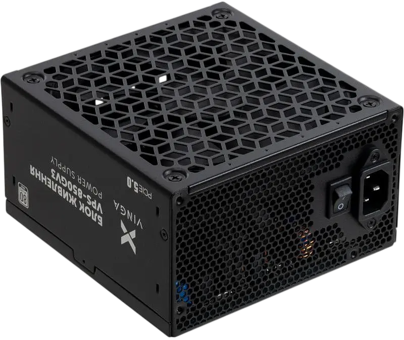Блок живлення Vinga 850W 80+ Gold Black (VPS-850GV3) - фото 3