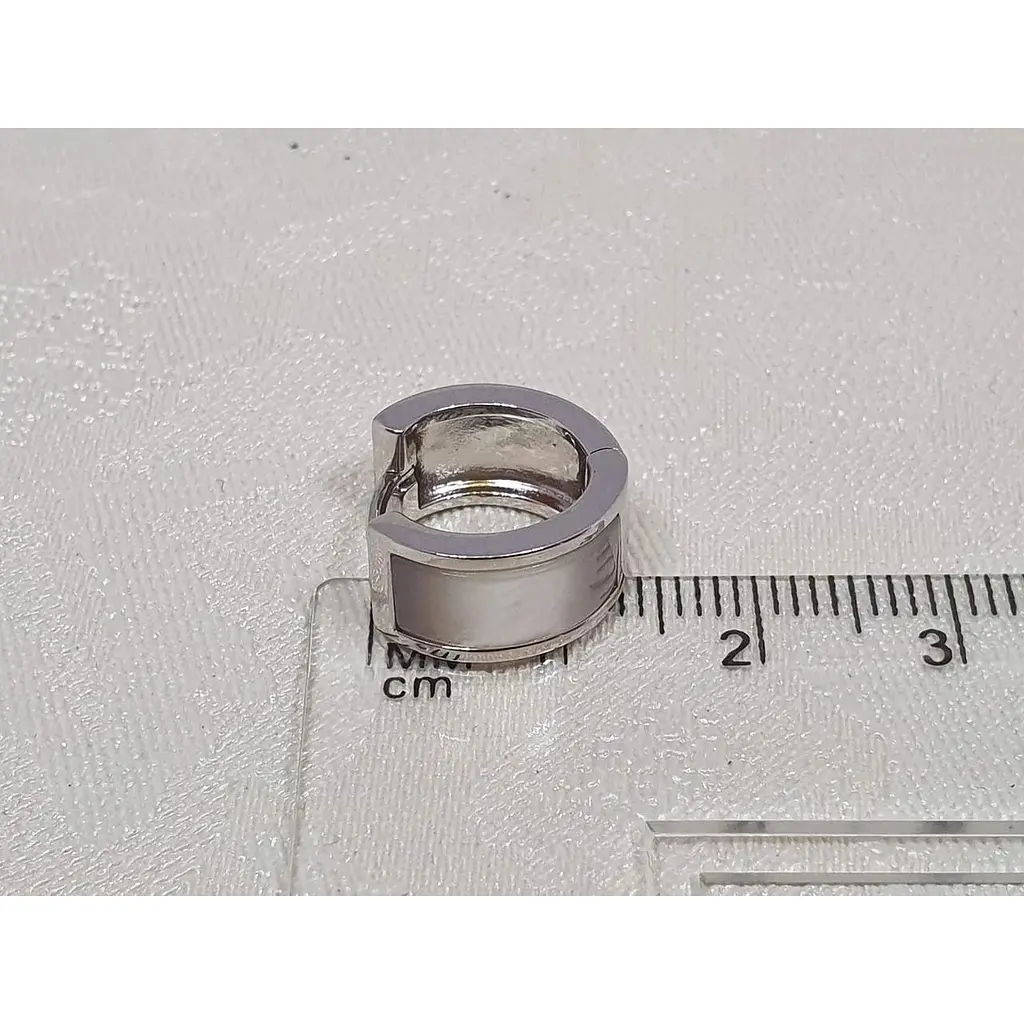 Срібні сережки Аметист з перламутром 1156512 - фото 7